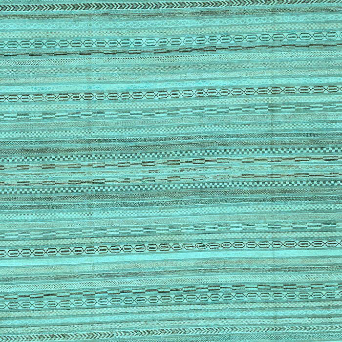 Abstract Light Blue Modern Rug, abs2452lblu