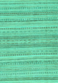 Abstract Turquoise Modern Rug, abs2452turq