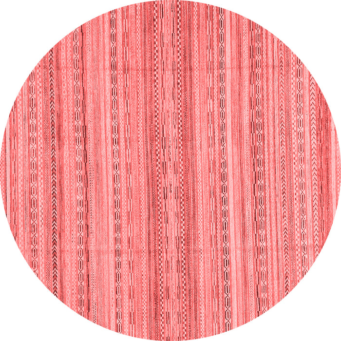 Abstract Red Modern Rug, abs2452red