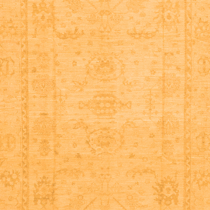 Machine Washable Abstract Orange Modern Area Rugs, wshabs2453org
