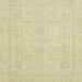 Square Abstract Brown Gold Modern Rug, abs2453