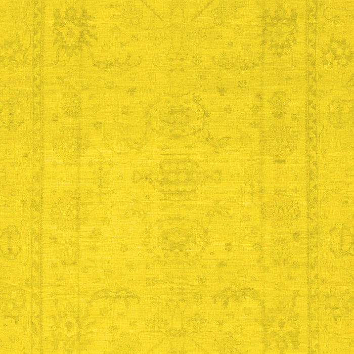 Abstract Yellow Modern Rug, abs2453yw