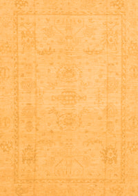 Abstract Orange Modern Rug, abs2453org