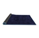 Sideview of Persian Blue Bohemian Rug, abs2454blu