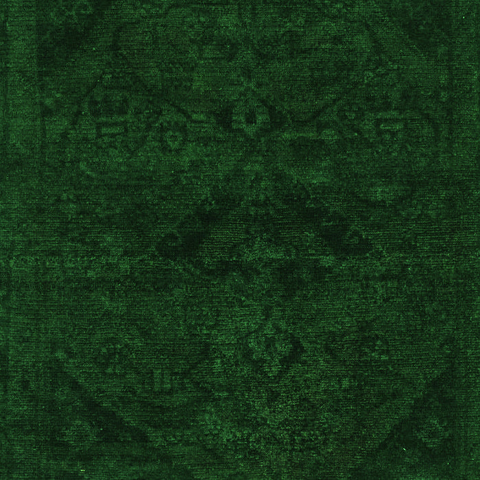 Machine Washable Persian Green Bohemian Area Rugs, wshabs2454grn