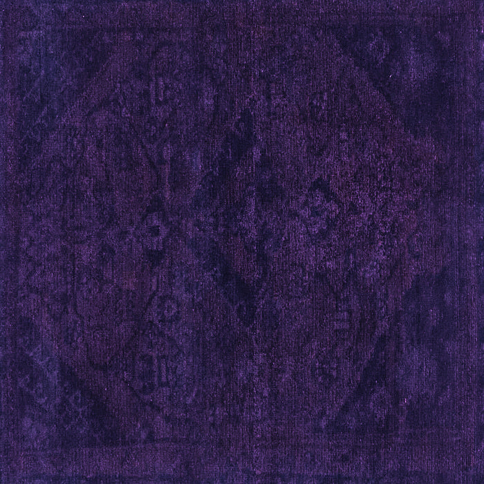 Square Persian Purple Bohemian Rug, abs2454pur