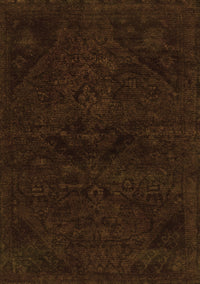 Persian Orange Bohemian Rug, abs2454org