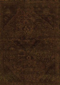 Persian Orange Bohemian Rug, abs2454org