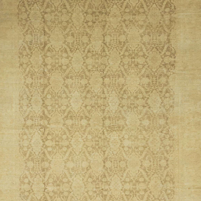 Abstract Orange Gold Oriental Rug, abs2455