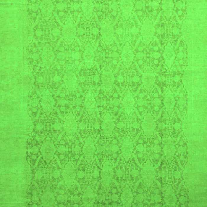 Oriental Green Traditional Rug, abs2455grn