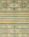 Abstract Copper Green Modern Rug, abs2456