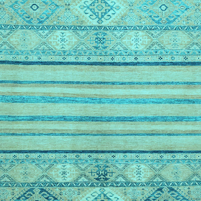 Abstract Light Blue Modern Rug, abs2456lblu