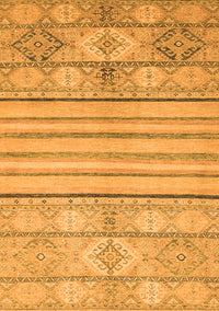 Abstract Orange Modern Rug, abs2456org