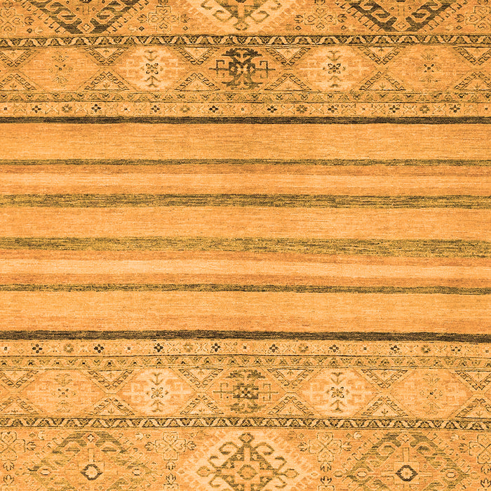 Machine Washable Abstract Orange Modern Area Rugs, wshabs2456org