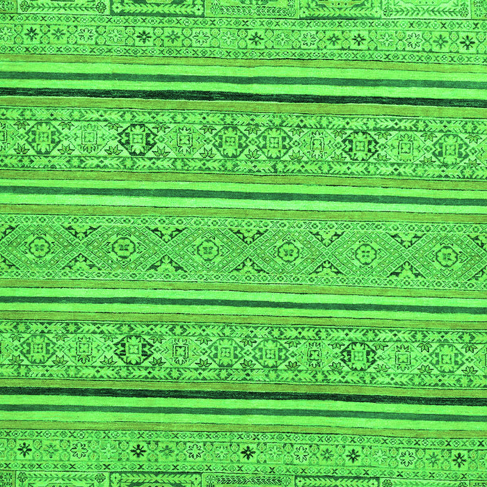 Machine Washable Abstract Green Modern Area Rugs, wshabs2457grn