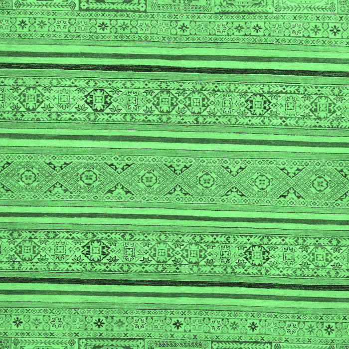 Abstract Emerald Green Modern Rug, abs2457emgrn