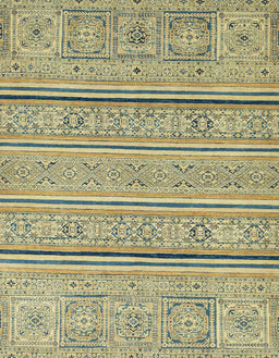 Abstract Dark Green Modern Rug, abs2457