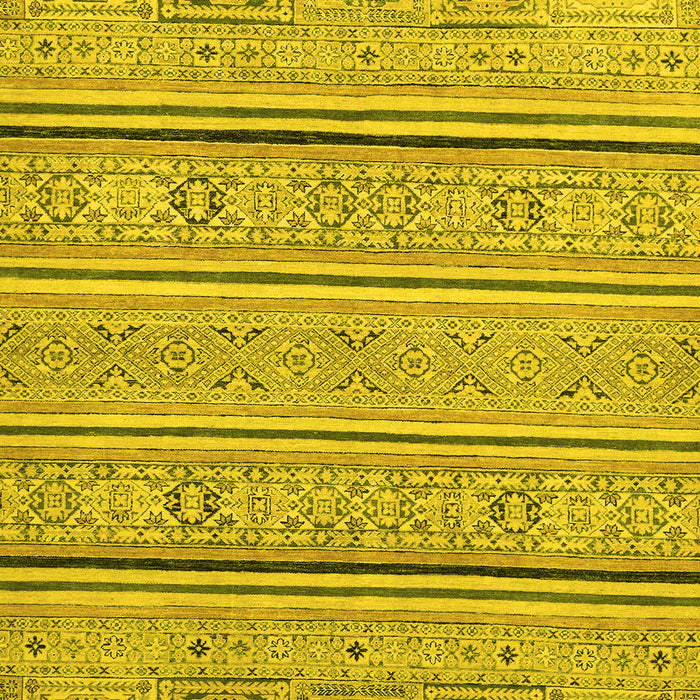 Abstract Yellow Modern Rug, abs2457yw