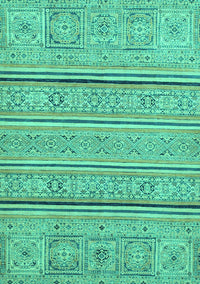 Abstract Turquoise Modern Rug, abs2457turq