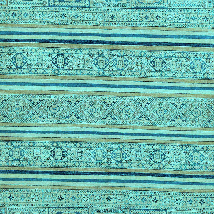 Abstract Light Blue Modern Rug, abs2457lblu