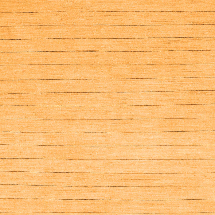 Square Machine Washable Solid Orange Modern Area Rugs, wshabs2458org