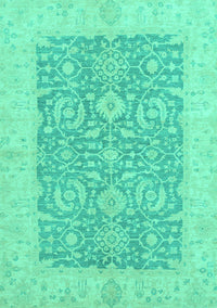 Oriental Turquoise Traditional Rug, abs2459turq