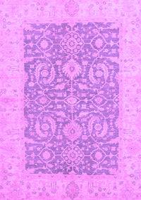 Oriental Purple Traditional Rug, abs2459pur