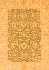 Oriental Orange Traditional Rug, abs2459org