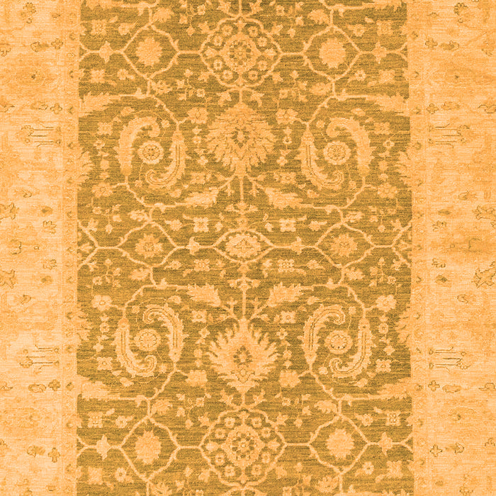 Oriental Orange Traditional Rug, abs2459org