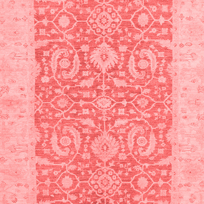 Machine Washable Oriental Red Traditional Rug, wshabs2459red