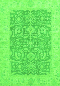 Oriental Green Traditional Rug, abs2459grn