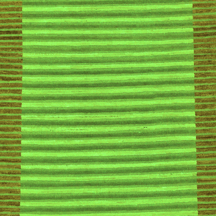 Machine Washable Abstract Green Modern Area Rugs, wshabs245grn
