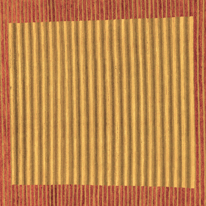 Square Abstract Brown Modern Rug, abs245brn