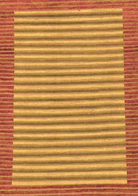 Abstract Brown Modern Rug, abs245brn