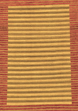 Abstract Brown Modern Rug, abs245brn