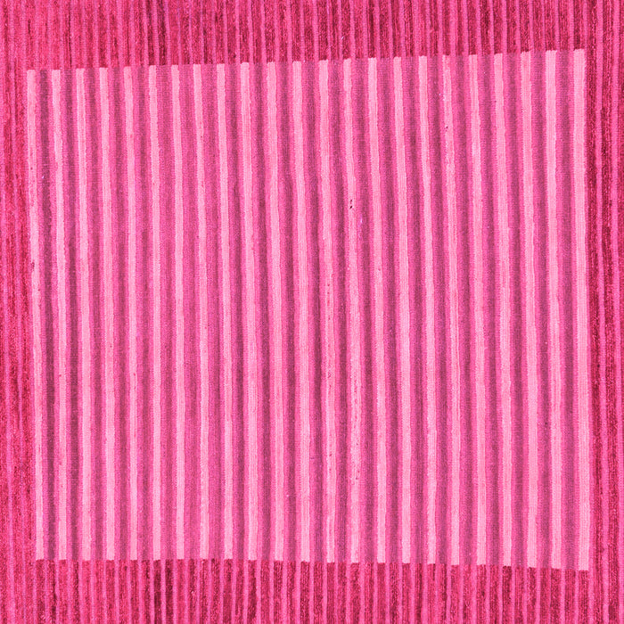 Square Abstract Pink Modern Rug, abs245pnk