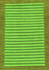 Abstract Green Modern Rug, abs245grn