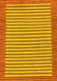 Abstract Yellow Modern Rug, abs245yw