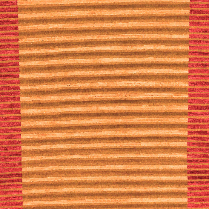 Machine Washable Abstract Orange Modern Area Rugs, wshabs245org