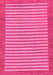 Machine Washable Abstract Pink Modern Rug, wshabs245pnk