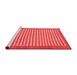 Modern Red Washable Rugs