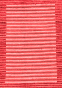 Abstract Red Modern Rug, abs245red