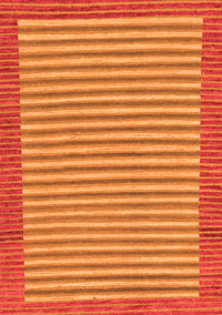 Abstract Orange Modern Rug, abs245org