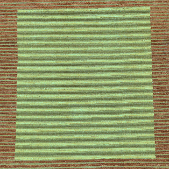 Square Machine Washable Abstract Light Blue Modern Rug, wshabs245lblu