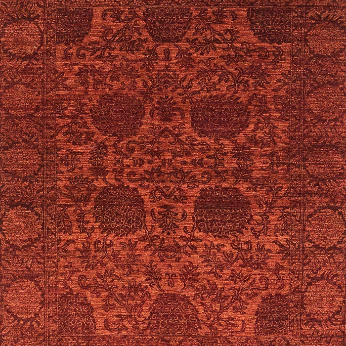 Abstract Red Modern Rug, abs2460