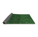 Sideview of Abstract Emerald Green Modern Rug, abs2460emgrn