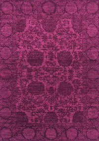 Abstract Purple Modern Rug, abs2460pur