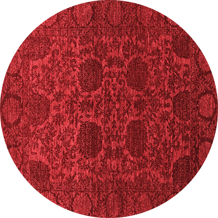 Machine Washable Abstract Red Modern Rug, wshabs2460red
