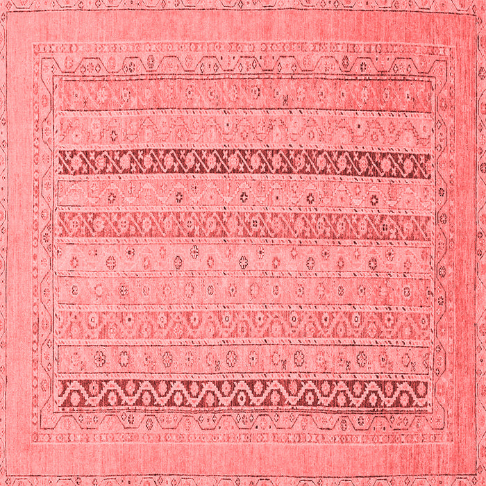 Abstract Red Modern Rug, abs2461red