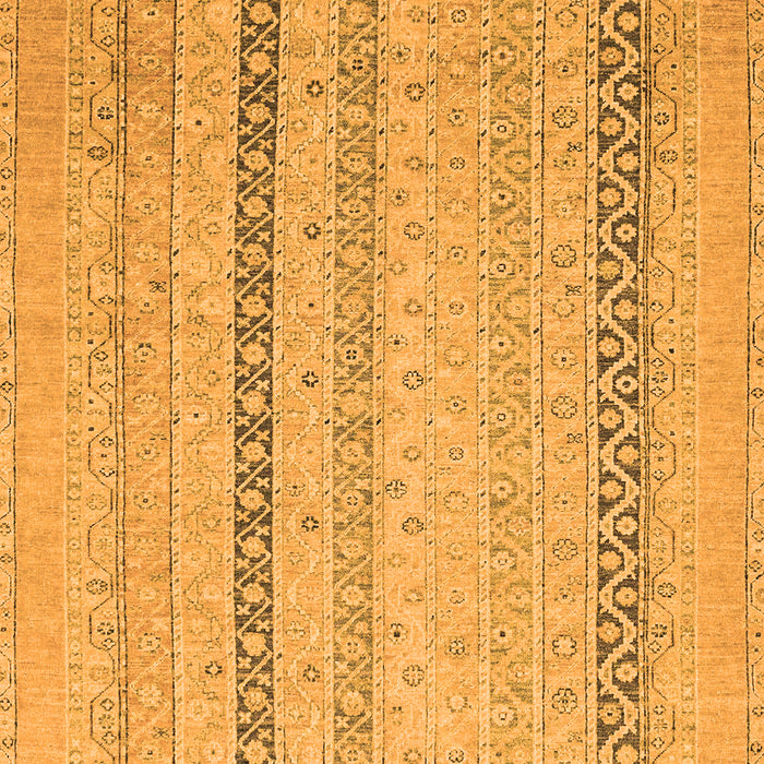 Machine Washable Abstract Orange Modern Area Rugs, wshabs2461org